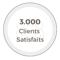 3000 clients satisfaits