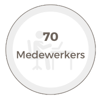 70 medewerkers