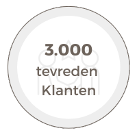 3000 tevreden klanten