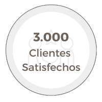 3000 clientes satisfechos