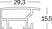 Aluline Cadre en aluminium