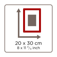 Chair cadre alu 020X030 ARGENT