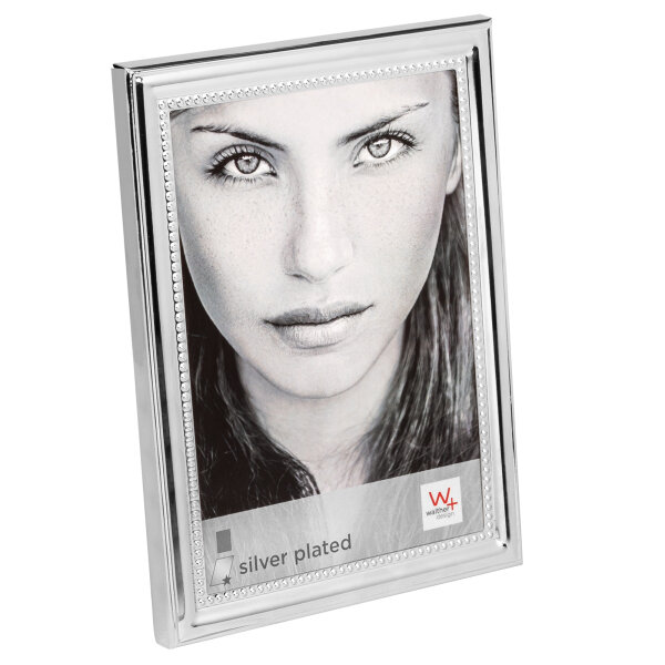 Elodie portrait frame 10X15 cm, silver