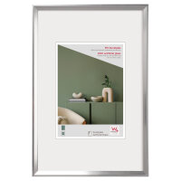 Desire plastic frame 030X040 SILVER