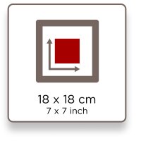 Stockholm houten deur 030X030 WIT