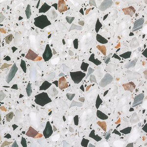 Album di design Terrazzo, nero pietra, 30x30 cm