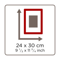 Trendstyle Kst.Rahmen 24x30 SILBER