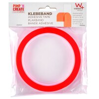 Doppelseitiges Klebeband, 12 mmx10 m, Rolle, transparent