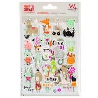 Animal world stickers, PIMP AND CREATE