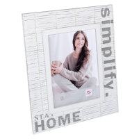 Simplify portrait frame, 13x18 cm, white