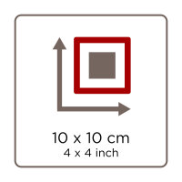 New Lifestyle Kst.Rahmen 10x10 SILBER