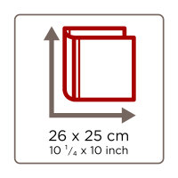 Designalbum Fun, mintgrün, 26x25 cm